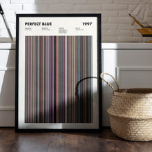 Perfect Blue Movie Barcode Print, Perfect Blue Print, Perfect Blue Poster, Perfect Blue Wall Art, Perfect Blue Art Print 1627683622
