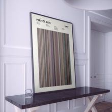 Perfect Blue Movie Barcode Print, Perfect Blue Print, Perfect Blue Poster, Perfect Blue Wall Art, Perfect Blue Art Print 1627683622