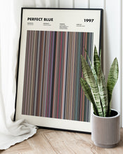 Perfect Blue Movie Barcode Print, Perfect Blue Print, Perfect Blue Poster, Perfect Blue Wall Art, Perfect Blue Art Print 1627683622