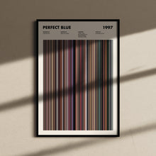 Perfect Blue Movie Barcode Print, Perfect Blue Print, Perfect Blue Poster, Perfect Blue Wall Art, Perfect Blue Art Print 1627683622