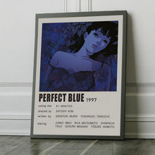 Perfect Blue (1997) Movie Poster Canvas Poster Minimalist Poster Art Print Gifts for Lover Mural Painting Home Decoration 1774476509
