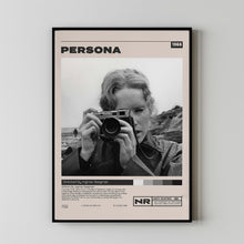 Persona Movie Poster, Ingmar Bergman, Minimalist Movie Poster
