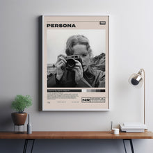 Persona Movie Poster, Ingmar Bergman, Minimalist Movie Poster