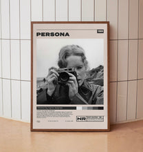 Persona Movie Poster, Ingmar Bergman, Minimalist Movie Poster