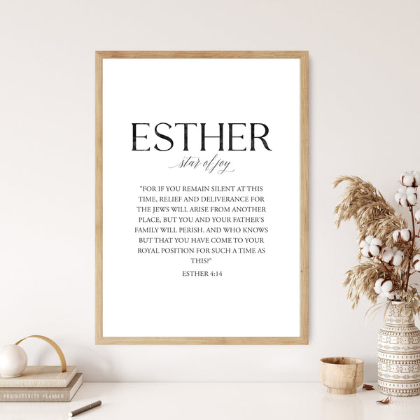Personalized Name Meaning Sign Custom Biblical Name Definition Wall Art Poster Print Baby Shower Gift Nursery Room Home Easter Print Canvas 1678954136