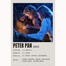 Peter Pan (2003) Movie Poster Canvas Poster Minimalist Poster Art Print Gifts for Lover Mural Painting Home Decoration 1760280426