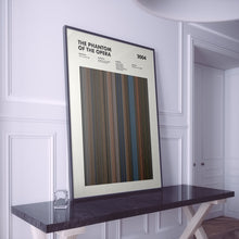 Phantom Of The Opera Movie Barcode Print, Phantom Of The Opera Print, Phantom Of The Opera Poster, Phantom Of The Opera Wall Art 1653424280