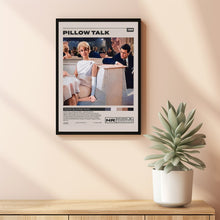 Pillow Talk Poster, Michael Gordon, Minimalist Movie Poster, Room Decor