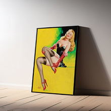 Pin-Up-(retro-art)-Retro-Art Poster, Wall Art Prints, Canvas Material Gift, High quality Canvas print, Home Decor, Keepsake 1689567418