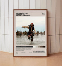 Pirates of the Caribbean Dead Mans Chest, Minimalist Movie Poster