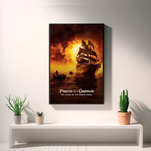 Pirates of the Caribbean The Curse of the Black Pearl , Movie Poster, Art Poster, Canvas Material Gift, Home Decor, Live Room Wall Art 1583063118