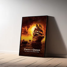 Pirates of the Caribbean The Curse of the Black Pearl , Movie Poster, Art Poster, Canvas Material Gift, Home Decor, Live Room Wall Art 1583063118