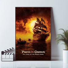 Pirates of the Caribbean The Curse of the Black Pearl , Movie Poster, Art Poster, Canvas Material Gift, Home Decor, Live Room Wall Art 1583063118