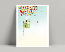 Pixar Up - Minimalist Poster, Up Movie Poster, Pixar Up Movie Print, Minimalist Print, Edward Asner, Jordan Nagai, Toy Story, Inside Out 607715466