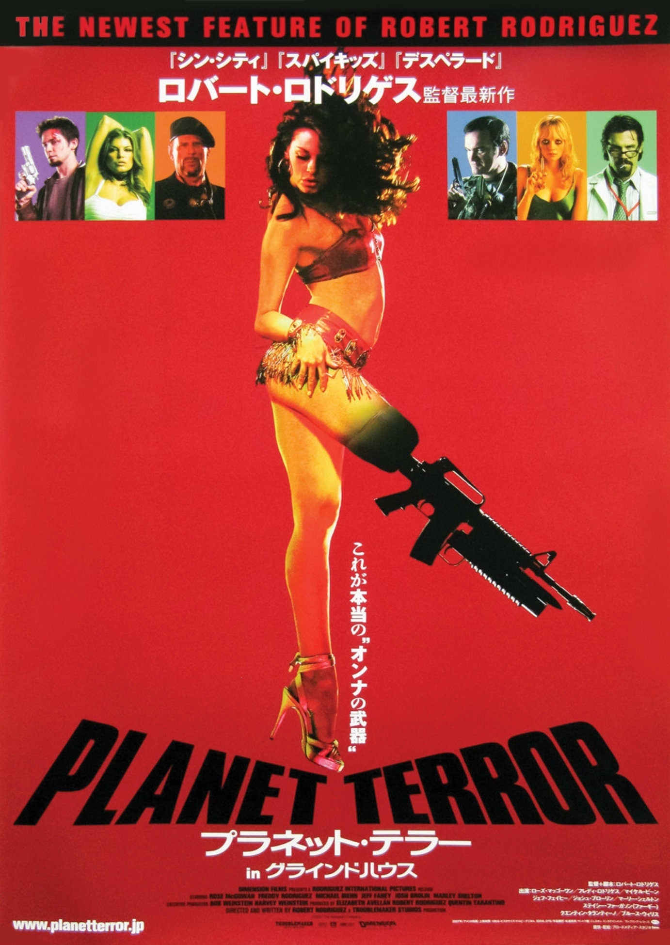 プラネットテラー　PLANET TERROR 2007 ポスター　インテリア Planet Terror Japanese Alternative Film Movie Print Wall Art