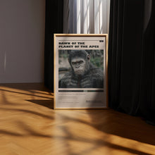 Planet of The Apes Poster, Andy Serkis Wall Art, Minimalist Wall Decor, Intense Sci-Fi Film Print, Gift for Movie Lovers 1747846195