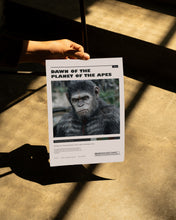Planet of The Apes Poster, Andy Serkis Wall Art, Minimalist Wall Decor, Intense Sci-Fi Film Print, Gift for Movie Lovers 1747846195