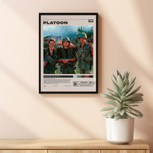 Platoon Poster, Oliver Stone, Minimalist Movie Poster,Home Decor