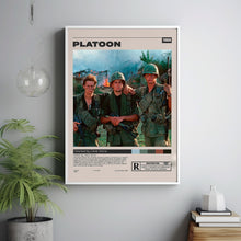Platoon Poster, Oliver Stone, Minimalist Movie Poster,Home Decor