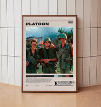 Platoon Poster, Oliver Stone, Minimalist Movie Poster,Home Decor