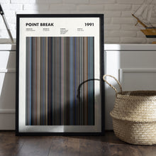 Point Break Movie Barcode Print, Point Break Print, Point Break Poster, Point Break Wall Art, Point Break Art Print 1671700676