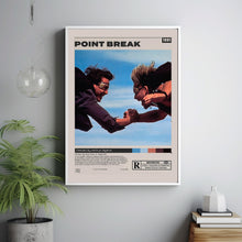 Point Break Poster, Kathryn Bigelow, Minimalist Movie Poster, Room Decor