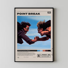 Point Break Poster, Kathryn Bigelow, Minimalist Movie Poster, Vintage Retro Art