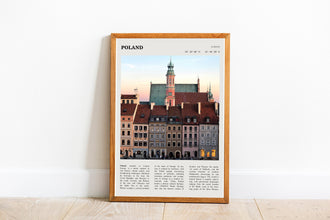 Poland Wall Art Europe  Poster Black White Warsaw Poland Poster  Poster Art Gift 1702048837