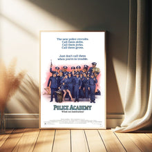 Police Academy Movie Poster, Room Decor, Home Decor, Art Poster for Gift 1638922832