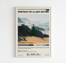 Portrait Of A Lady On Fire Movie Poster, Celine Sciamma, Noemie Merlant, Wall Art Print, Portrait of a lady on fire print, Couple gift idea 1702742453