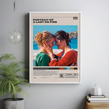 Portrait of a Lady on Fire, Céline Sciamma, Minimalist Movie Poster