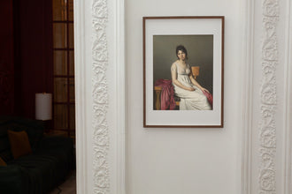 Portrait of a Young Lady in White from My Year of Rest and Relaxation Print Wall art Poster 1576666327