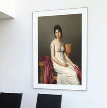 Portrait of a Young Lady in White from My Year of Rest and Relaxation Print Wall art Poster 1576666327