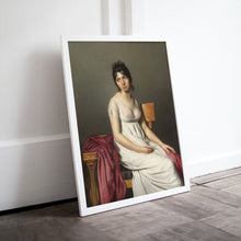 Portrait of a Young Lady in White from My Year of Rest and Relaxation Print Wall art Poster 1576666327
