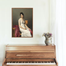 Portrait of a Young Lady in White from My Year of Rest and Relaxation Print Wall art Poster 1576666327