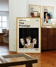 Prestige 2006 Wall Art Print - Christian Bale Hugh Jackman Movie Poster - Midcentury Art 1433836677
