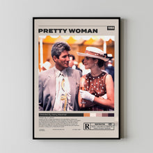 Pretty Woman, Garry Marshall, Minimalist Movie Poster, Vintage Retro Art,Home decor