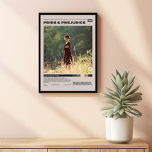 Pride & Prejudice, Joe Wright, Minimalist Movie Poster, Room Decor