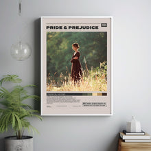 Pride & Prejudice, Joe Wright, Minimalist Movie Poster, Room Decor