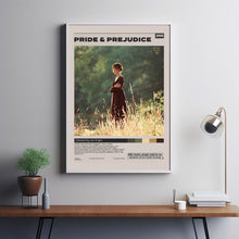 Pride & Prejudice, Joe Wright, Minimalist Movie Poster, Room Decor