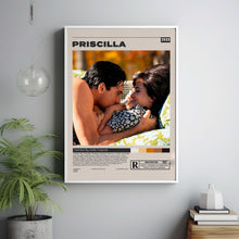 Priscilla Poster, Sofia Coppola, Minimalist Movie Poster, Vintage Retro ArtMovie Poster