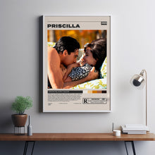 Priscilla Poster, Sofia Coppola, Minimalist Movie Poster, Vintage Retro ArtMovie Poster