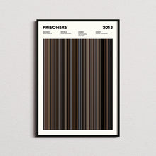 Prisoners Movie Barcode Print, Prisoners Print, Prisoners Poster, Prisoners Wall Art, Prisoners Art, Prisoners Frames Print, Movie Buff Gift 1617484604