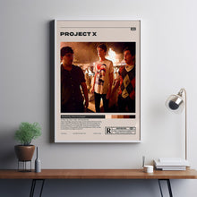 Project X Poster, Nima Nourizadeh, Minimalist Movie Poster