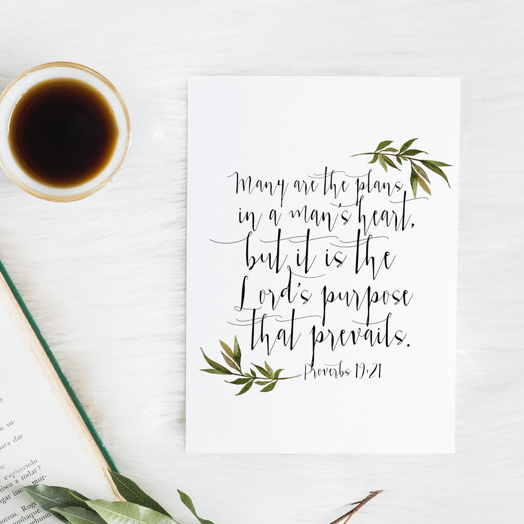 Proverbs 1921 Many Are The Plans In A Man s Heart Scripture Art Proverbs 1921 many are the plans in a man s heart scripture art