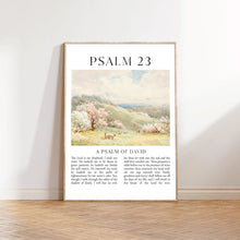 Psalm 23 Lord is My Shepherd Bible Verse Art Canvas Wall Art Poster Modern Scripture Gift Watercolor Boho Christian Print Home Easter Print 1651824430