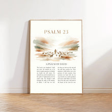 Psalm 23 Modern Scripture Lord is My Shepherd Bible Verse Art Canvas Wall Art Poster Gift Watercolor Boho Christian Print Home Easter Print 1666003529