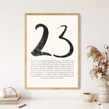 Psalm 23 Modern Typography Scripture Bible Canvas Wall Art Lord is My Shepherd Poster Minimalistic Boho Christian Home Easter Print Print 1693628887