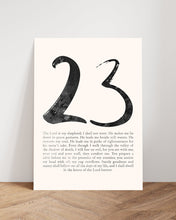 Psalm 23 Modern Typography Scripture Bible Canvas Wall Art Lord is My Shepherd Poster Minimalistic Boho Christian Home Easter Print Print 1693628887