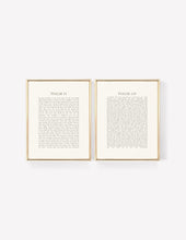 Psalm 91+139 Set of 2 Modern Scripture Typography Bible Verse Canvas Wall Art Religious Poster Gift Boho Christian Print Home Easter Print 1692489627